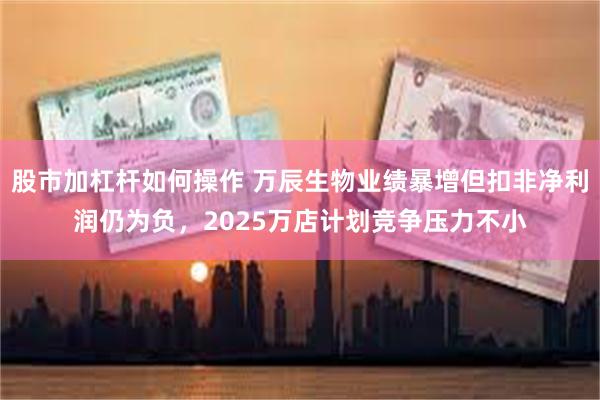 股市加杠杆如何操作 万辰生物业绩暴增但扣非净利润仍为负，2025万店计划竞争压力不小