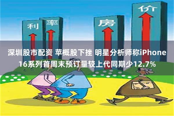 深圳股市配资 苹概股下挫 明星分析师称iPhone16系列首周末预订量较上代同期少12.7%