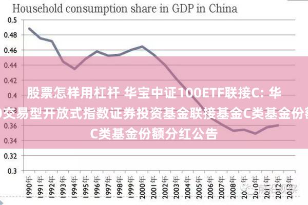 股票怎样用杠杆 华宝中证100ETF联接C: 华宝中证100交易型开放式指数证券投资基金联接基金C类基金份额分红公告