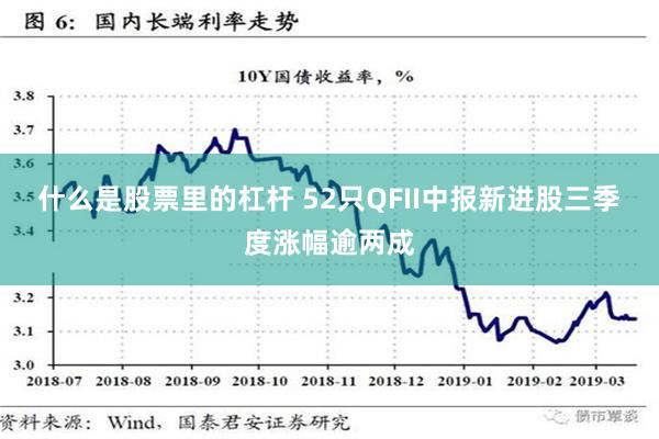 什么是股票里的杠杆 52只QFII中报新进股三季度涨幅逾两成
