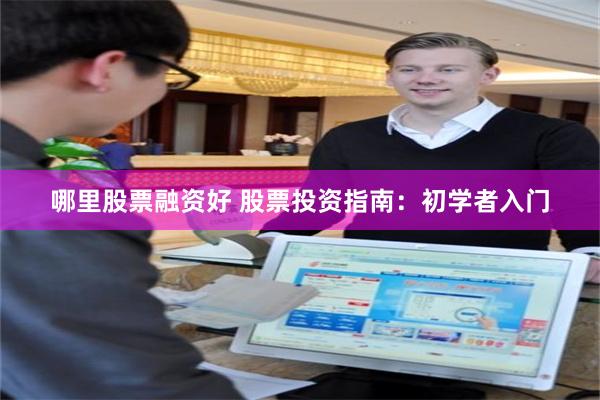 哪里股票融资好 股票投资指南：初学者入门