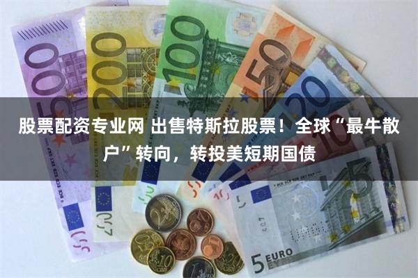 股票配资专业网 出售特斯拉股票！全球“最牛散户”转向，转投美短期国债