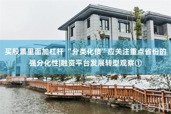 买股票里面加杠杆 “分类化债”应关注重点省份的强分化性|融资平台发展转型观察①