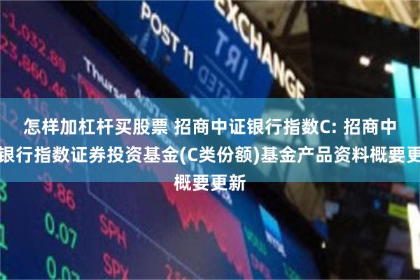 怎样加杠杆买股票 招商中证银行指数C: 招商中证银行指数证券投资基金(C类份额)基金产品资料概要更新